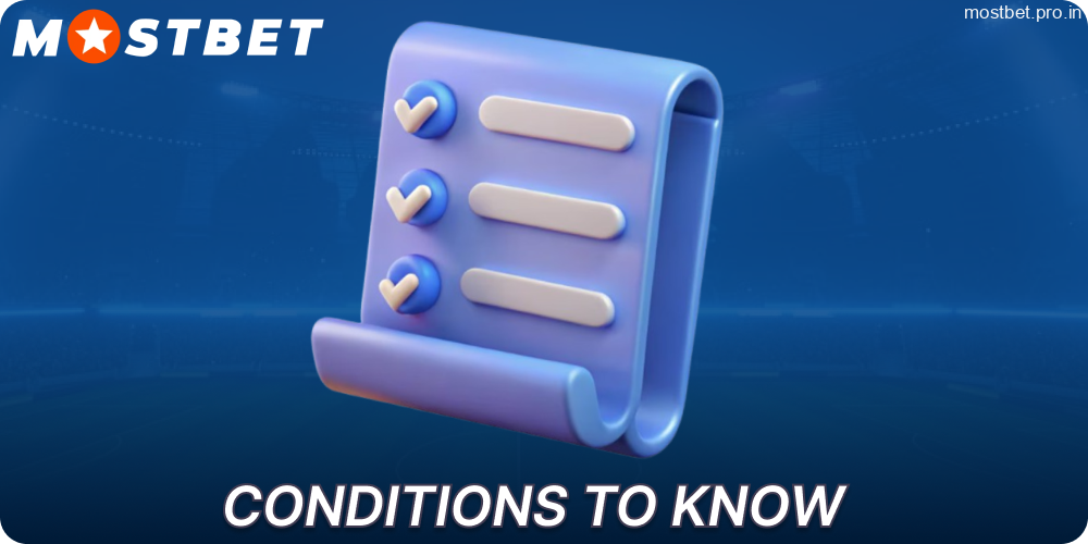 Mostbet promo code conditions useful to know in India