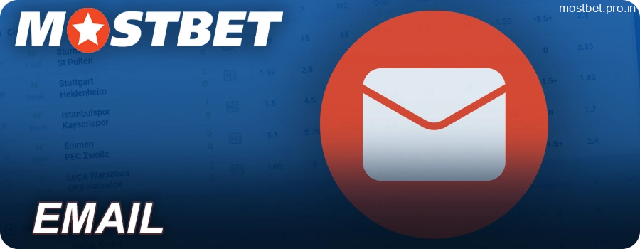 Contact the Mostbet casino via live email